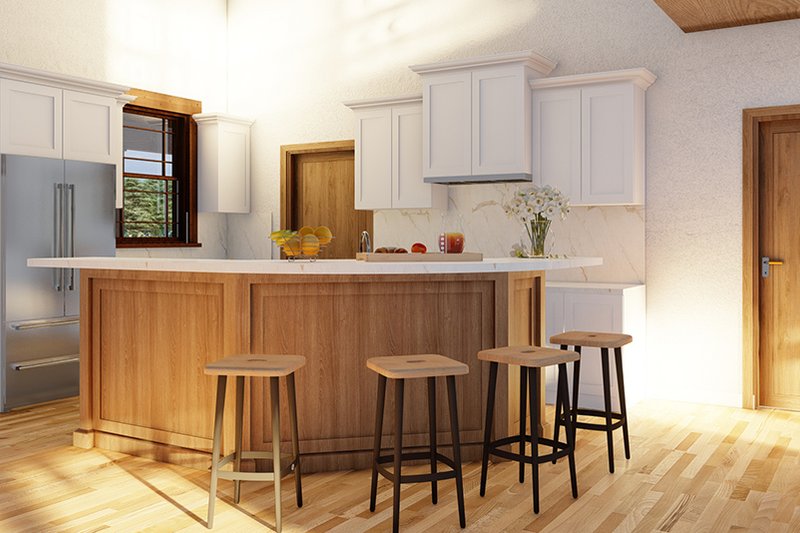 Home Plan - Interior - Kitchen 1 for Farmhouse House Plan #923-329 - 5 bed, 3 bath
