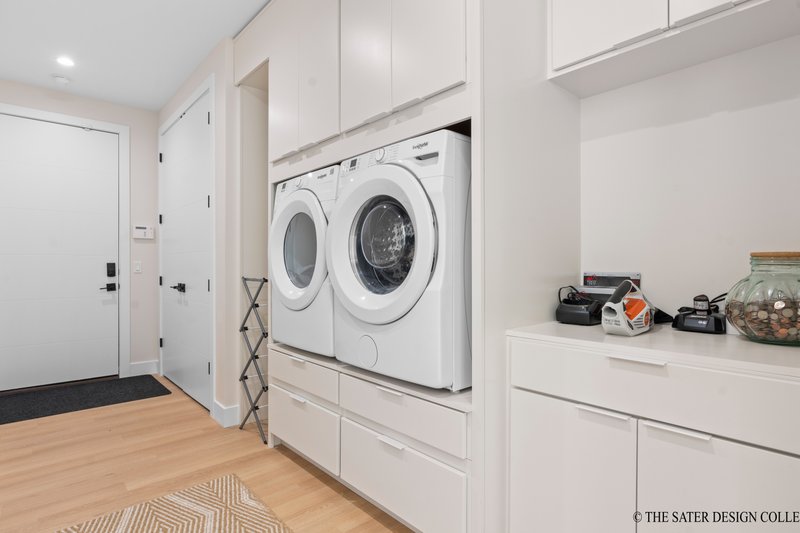 Architectural House Design - Interior - Laundry for Contemporary House Plan #930-546 - 3 bed, 3.5 bath