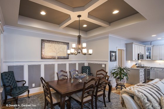 Interior - Dining Room for Craftsman House Plan #929-14 - 3 bed, 2 bath