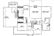 Country Style House Plan - 3 Beds 3 Baths 2981 Sq/Ft Plan #117-232 