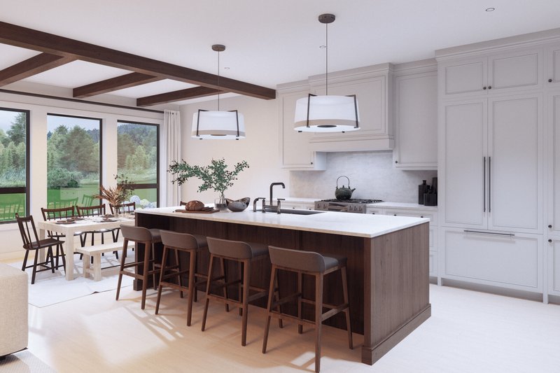 Home Plan - Interior - Kitchen for Farmhouse House Plan #1114-29 - 8 bed, 4 bath