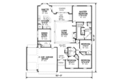 Traditional Style House Plan - 4 Beds 2 Baths 2371 Sq/Ft Plan #65-448 