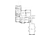 European Style House Plan - 5 Beds 4 Baths 4684 Sq/Ft Plan #141-185 