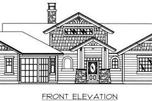 Exterior - Other Elevation for Bungalow House Plan #117-574 - 3 bed, 2.5 bath