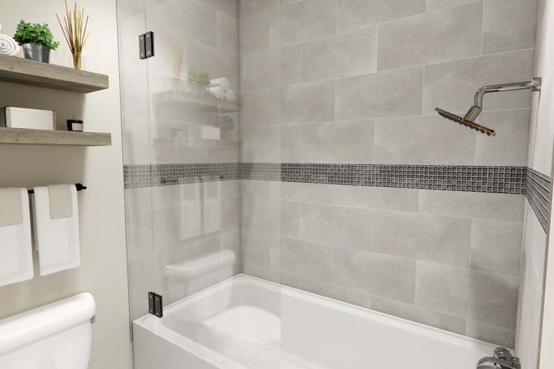 House Design - Interior - Bathroom 2 for Farmhouse House Plan #51-1389 - 3 bed, 2.5 bath