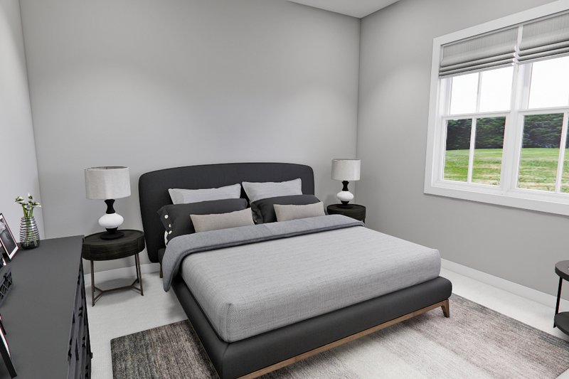 House Blueprint - Interior - Master Bedroom for Farmhouse House Plan #51-1291 - 4 bed, 4 bath