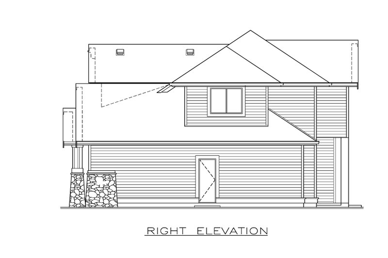 Home Plan - Exterior - Other Elevation 1 for Craftsman House Plan #1100-117 - 3 bed, 2.5 bath