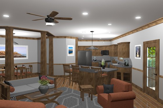 Family to Kitchen