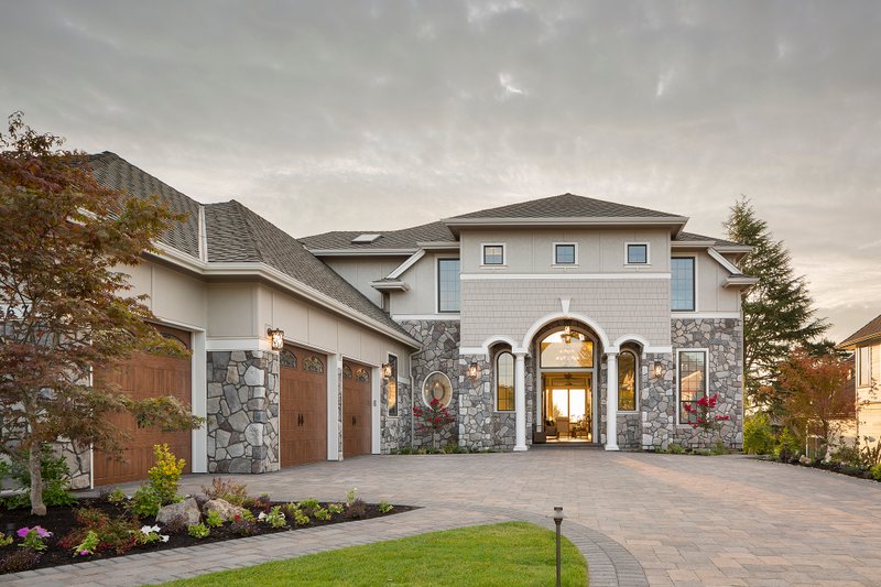House Plan Design - Exterior - Front Elevation 5 for European House Plan #48-650 - 4 bed, 4.5 bath