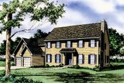 Colonial Style House Plan - 4 Beds 3.5 Baths 2965 Sq/Ft Plan #405-104 