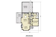 Contemporary Style House Plan - 3 Beds 2.5 Baths 1954 Sq/Ft Plan #1070-80 