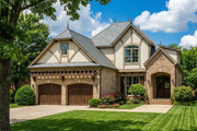 European Style House Plan - 4 Beds 3 Baths 2972 Sq/Ft Plan #17-2613 Exterior 