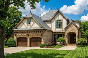 European Exterior - Front Elevation Plan #17-2613