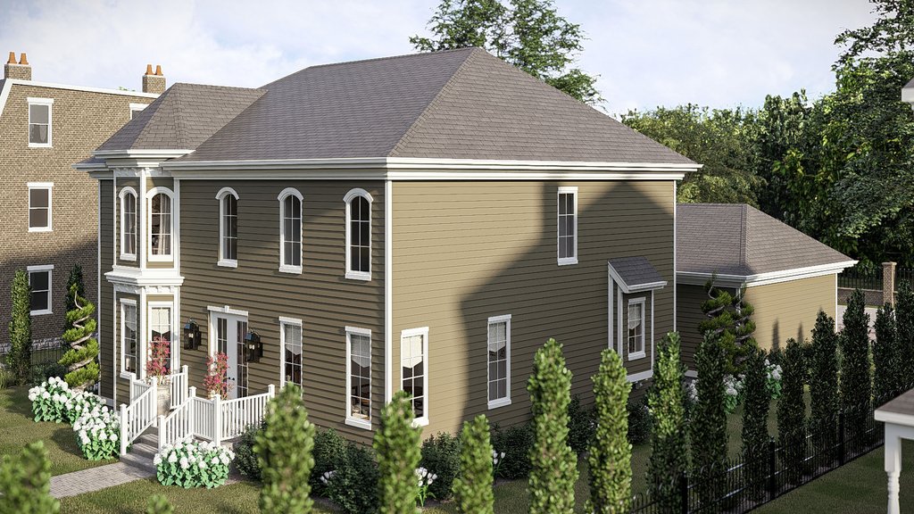 Exterior - Other Elevation for Victorian House Plan #455-776 - 4 bed, 2.5 bath