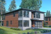 Modern Style House Plan - 3 Beds 4.5 Baths 3566 Sq/Ft Plan #1066-154 