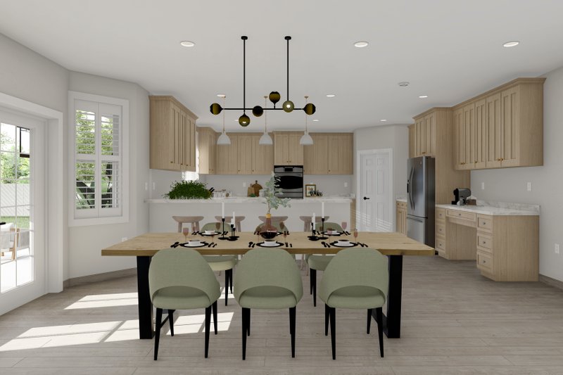 House Blueprint - Interior - Other 5 for Ranch House Plan #1060-170 - 3 bed, 2 bath