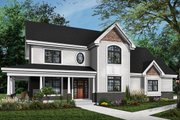 Traditional Style House Plan - 4 Beds 3.5 Baths 2764 Sq/Ft Plan #23-603 