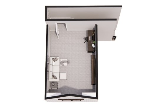 Floor Plan - Upper Floor 1 for Farmhouse House Plan #51-1223 - 3 bed, 3 bath