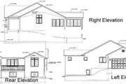 Cottage Style House Plan - 3 Beds 2 Baths 1225 Sq/Ft Plan #49-123 