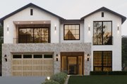 Contemporary Style House Plan - 6 Beds 4.5 Baths 4185 Sq/Ft Plan #1066-316 