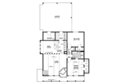 House Plan - 2 Beds 1 Baths 963 Sq/Ft Plan #36-353 