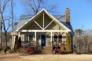 Exterior - Front Elevation 3 for Country House Plan #932-3 - 3 bed, 3.5 bath