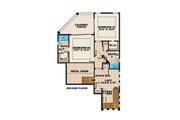 Mediterranean Style House Plan - 5 Beds 4.5 Baths 4105 Sq/Ft Plan #27-380 
