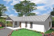 Ranch Style House Plan - 1 Beds 1 Baths 962 Sq/Ft Plan #1-135 