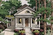 Colonial Style House Plan - 3 Beds 2.5 Baths 1778 Sq/Ft Plan #406-9611 