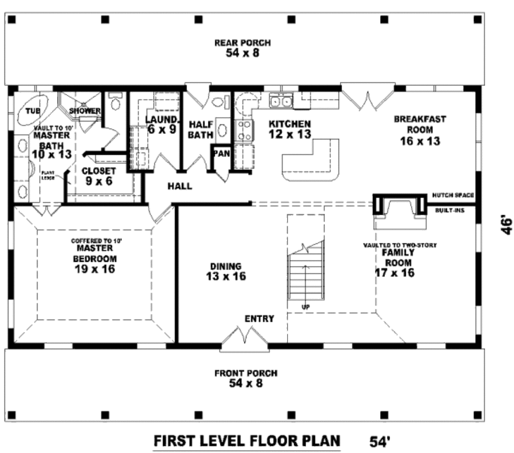 Farmhouse Style House  Plan  3 Beds 2 5 Baths 2500  Sq  Ft  