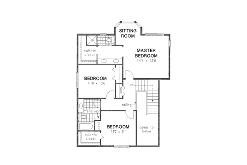 Tudor Style House Plan - 4 Beds 3 Baths 2431 Sq/Ft Plan #18-8972 ...