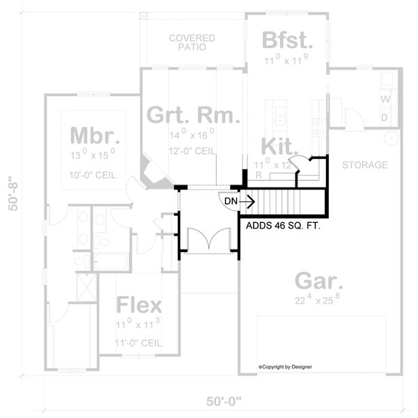 Modern Floor Plan - Other Floor Plan #20-2608
