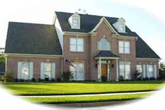 Exterior - Front Elevation for Traditional House Plan #81-591 - 4 bed, 3.5 bath