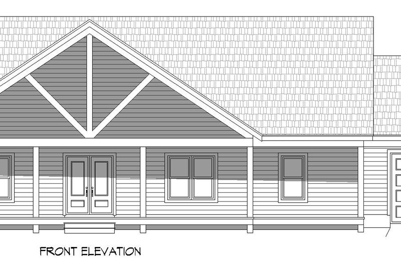 Dream House Plan - Exterior - Front Elevation 1 for Craftsman House Plan #932-925 - 3 bed, 2.5 bath