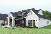 Farmhouse Style House Plan - 4 Beds 4.5 Baths 4187 Sq/Ft Plan #1112-3 
