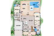 Traditional Style House Plan - 5 Beds 5.5 Baths 6027 Sq/Ft Plan #27-555 