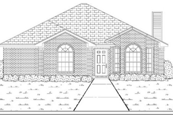 Exterior - Other Elevation for Traditional House Plan #84-307 - 3 bed, 2 bath