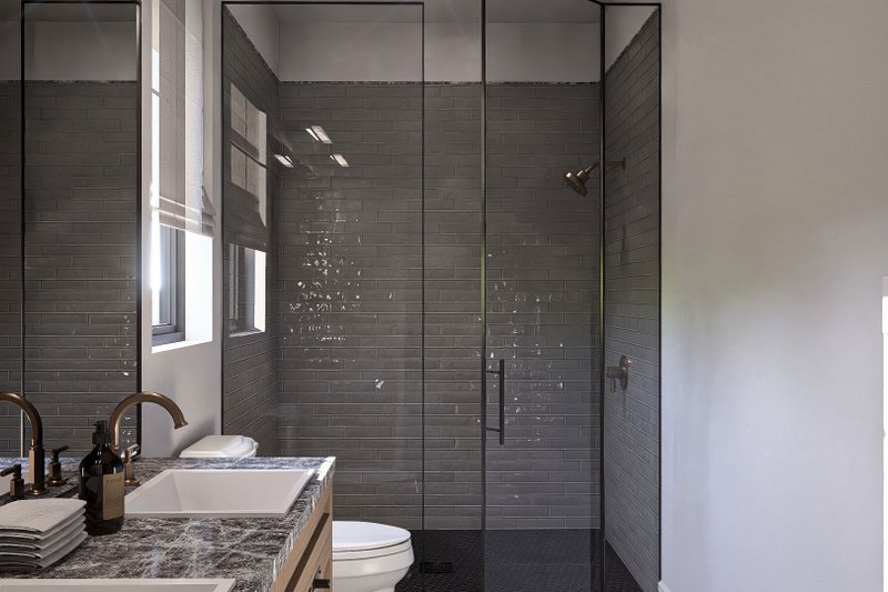 Dream House Plan - Interior - Master Bathroom 1 for Modern House Plan #455-391 - 3 bed, 2.5 bath