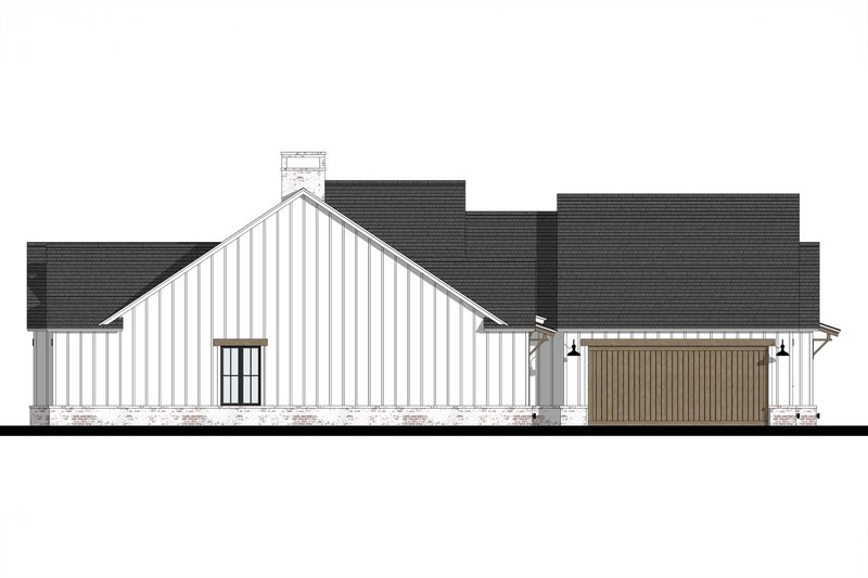 Dream House Plan - Exterior - Other Elevation for Farmhouse House Plan #1103-5 - 4 bed, 3 bath