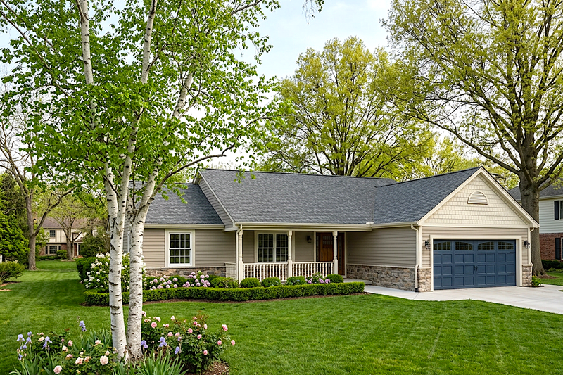 Dream House Plan - Exterior - Front Elevation 2 for Ranch House Plan #30-115 - 3 bed, 2 bath