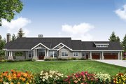 Craftsman Style House Plan - 3 Beds 2.5 Baths 3045 Sq/Ft Plan #124-1382 