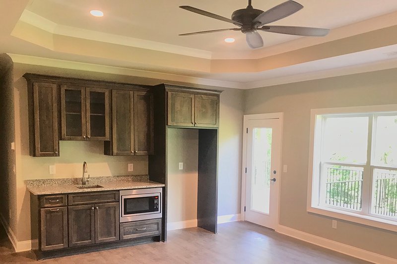 Architectural House Design - Rec Room Wet Bar