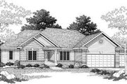 European Style House Plan - 4 Beds 3 Baths 2629 Sq/Ft Plan #70-782 