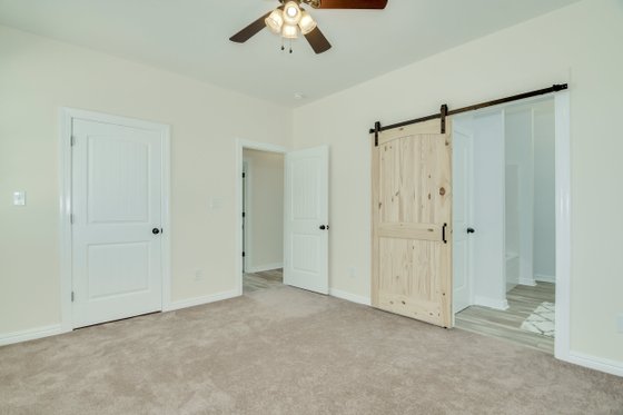 Interior - Master Bedroom for Traditional House Plan #44-230 - 3 bed, 2 bath