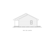 Ranch Style House Plan - 3 Beds 2 Baths 1184 Sq/Ft Plan #54-651 