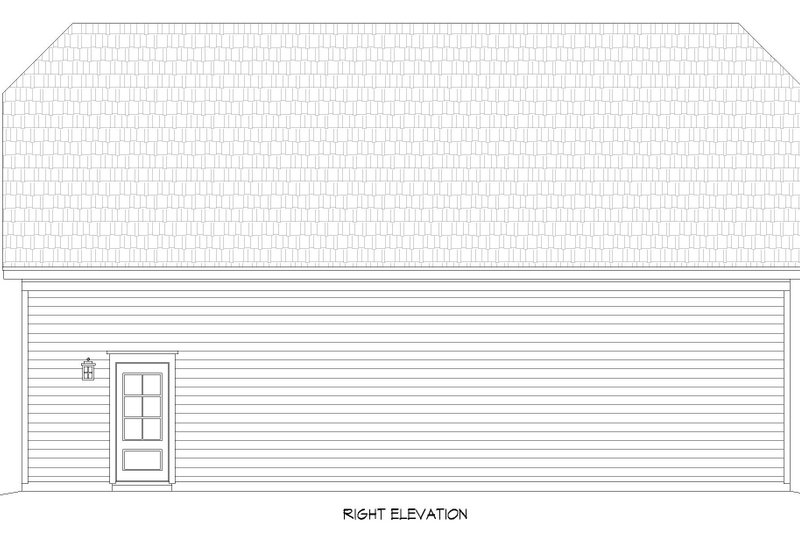 Dream House Plan - Exterior - Other Elevation 1 for Country House Plan #932-368, 0 bath
