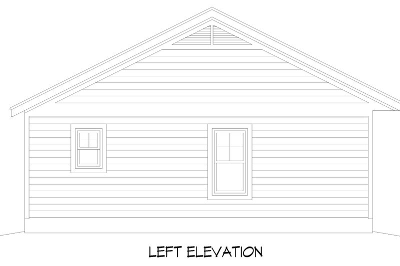 House Plan Design - Exterior - Other Elevation for Country House Plan #932-1423 - 1 bed, 1 bath