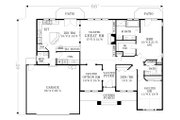 Craftsman Style House Plan - 3 Beds 2.5 Baths 1975 Sq/Ft Plan #53-524 