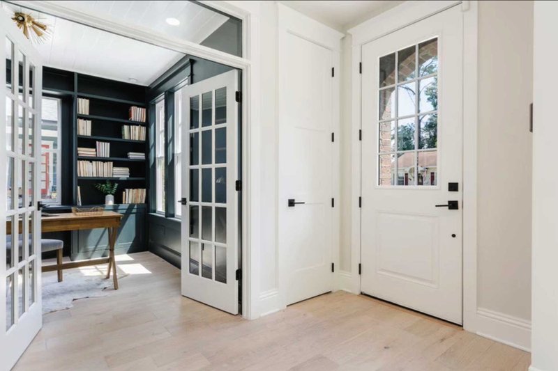 Architectural House Design - Interior - Entry for Tudor House Plan #461-83 - 4 bed, 3 bath