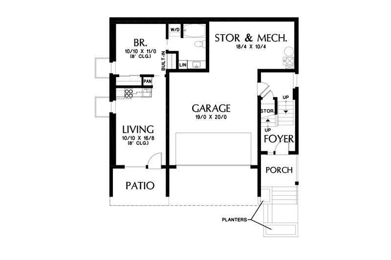 Dream House Plan - Floor Plan - Lower Floor for Contemporary House Plan #48-1019 - 4 bed, 3.5 bath